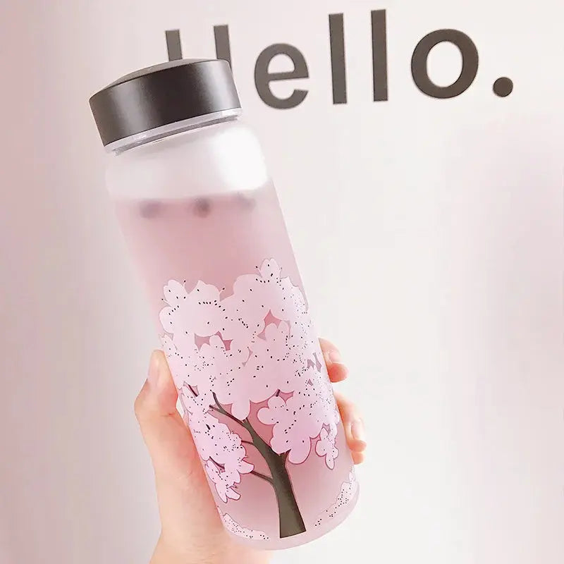 Gourde en Verre Cerisier du Japon