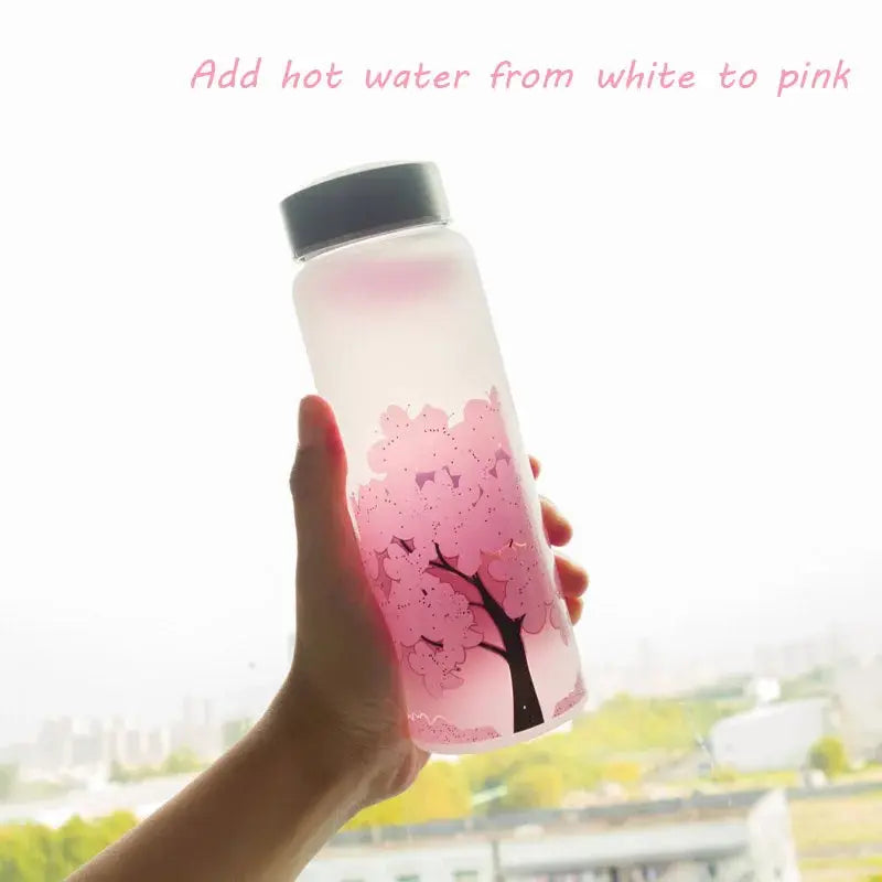 Gourde en Verre Cerisier du Japon