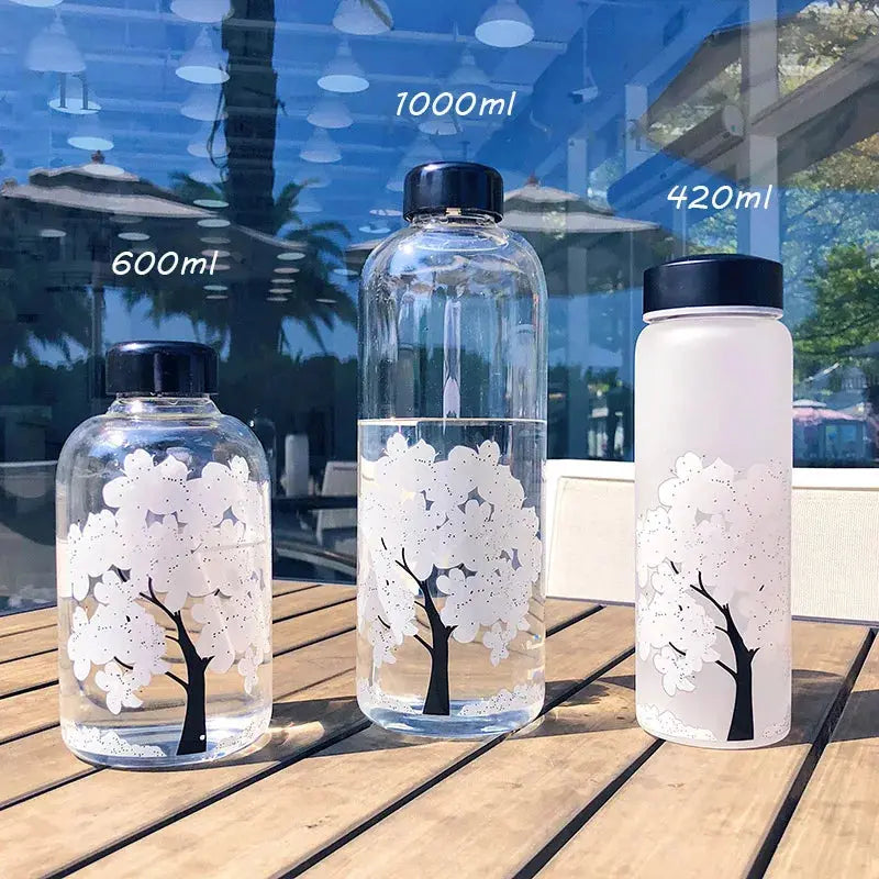 Gourde en Verre Cerisier du Japon