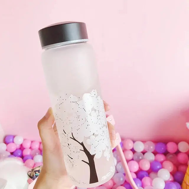 Gourde en Verre Cerisier du Japon
